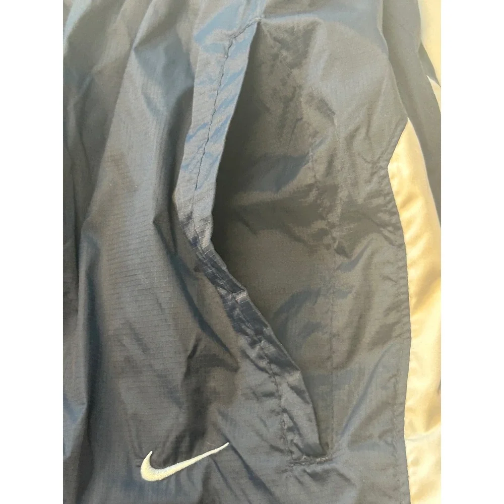 Nike Wind Pants Men XL Blue Vintage Ripstop Track Bottoms